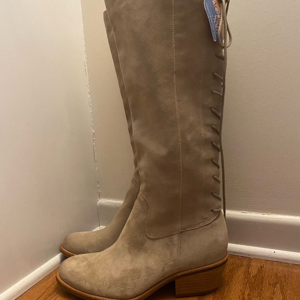 Women’s Sofft Sharnell Heel Boots in Smoke